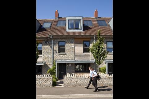 The Icon project, developed by Crest Nicholson, a scheme by Feilden Clegg Bradley Studios in Somerset, owned by shoe manufacturer Clarks.